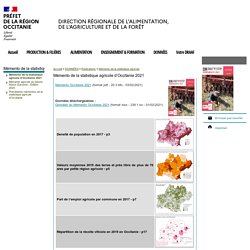 DRAAF OCCITANIE 03/02/21 Mémento de la statistique agricole d’Occitanie 2021