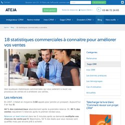 18 statistiques commerciales à connaitre