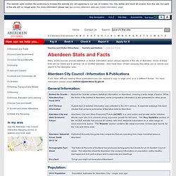 Aberdeen Stats and Facts