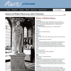 Statue of Robert Burns - Burns Scotland
