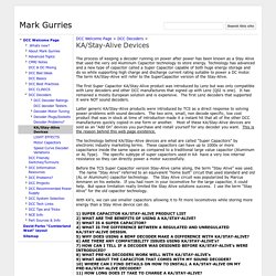 KA/Stay-Alive Devices - Mark Gurries
