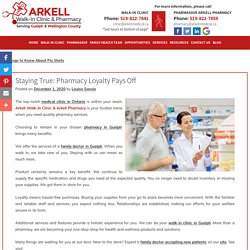 Staying True: Pharmacy Loyalty Pays Off