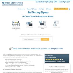 Private STD Testing El Paso