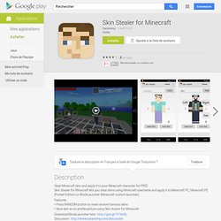 Skin Stealer for Minecraft