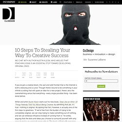 10 Steps To Stealing Your Way To Creative Success