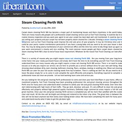 Steam Cleaning Perth WA