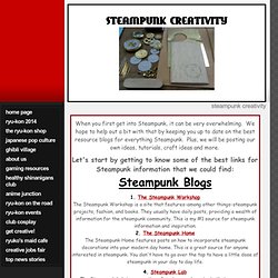 Steampunk Creativity