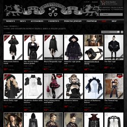 Gothic, Steampunk, Metal, Punk, Lolita, Fetish fashion style e-shop. Punk Rave, RQ-BL, Fantasmagoria clothing brands