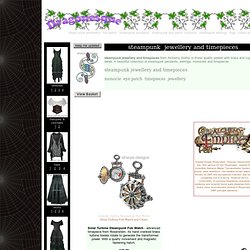 Alchemy Steampunk wristwatch. Steampunk jewellery. Extraordinary steam powered design