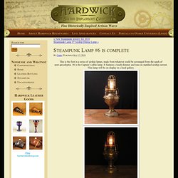 Steampunk Lamp #6