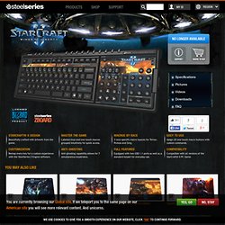 SteelSeries Zboard Bundle: StarCraft® II
