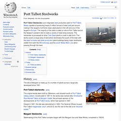 Port Talbot Steelworks