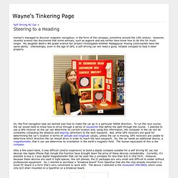 Steering to a Heading - Wayne's Tinkering Page