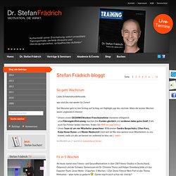 Dr. Stefan Frädrich – Motivation, die wirkt.