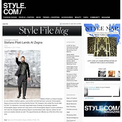 Stefano Pilati Lands At Zegna: style file: daily fashion, party, and model news