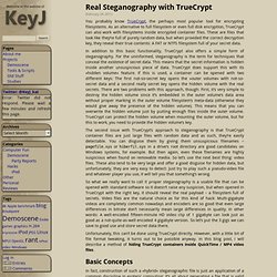 KeyJ’s Blog : Blog Archive » Real Steganography with TrueCrypt