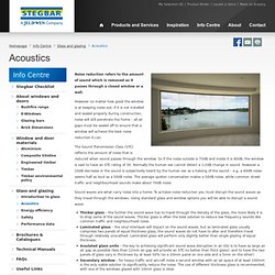 Stegbar - Acoustics