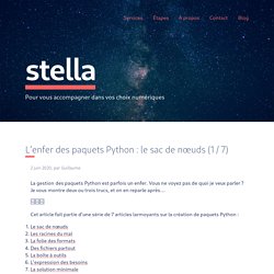 Stella - L’enfer des paquets Python