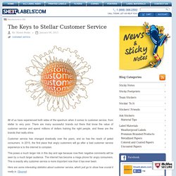 The Keys to Stellar Customer Service