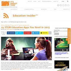 25 STEM Education Apps You Need in 2015
