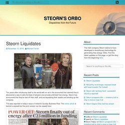 Steorn Liquidates