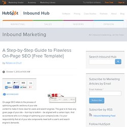 A Step-by-Step Guide to Flawless On-Page SEO [Free Template]