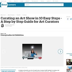 A Step by Step Guide for Curating an Art Show