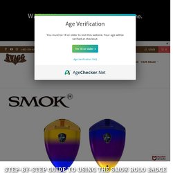 Step-By-Step Guide to Using the SMOK ROLO BADGE