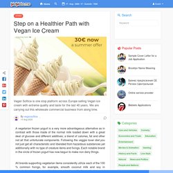 Step on a Healthier Path with Vegan Ice Cream