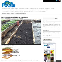 Step by Step – Make your own Permaculture No Dig raised bed