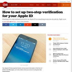 How to set up two-step verification for your Apple ID