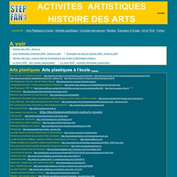  stepfan - Arts Visuels à l'école primaire : sites de ressources, fiches ...