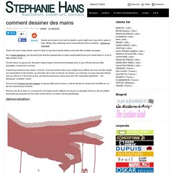 Stephanie Hans » comment dessiner des mains