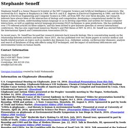 Stephanie Seneff's Home Page