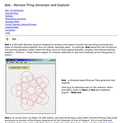 Stephen Collins - Penrose Tiling Generator