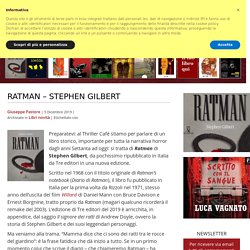Ratman - Stephen Gilbert - Thriller Cafe