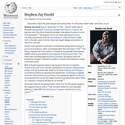 Stephen Jay Gould
