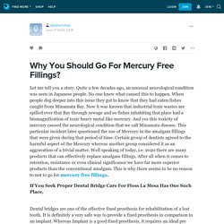 Why You Should Go For Mercury Free Fillings?