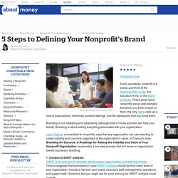 5 Steps to Define a Nonprofit's Brand