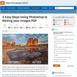 3 Easy Steps Using Photoshop to Making your Images POP
