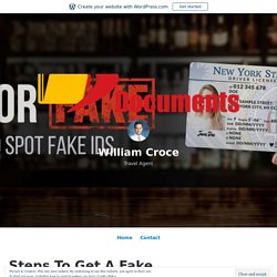 Steps To Get A Fake Id Online