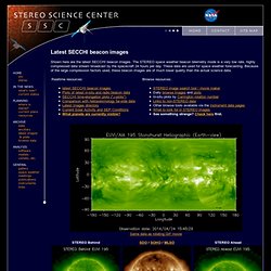 STEREO - Science Center - Latest Images