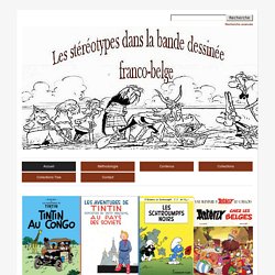 Les stéréotypes dans la bande dessinée franco-belge