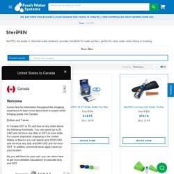 SteriPEN - Handheld UV Water Purifier  – Fresh Water Systems