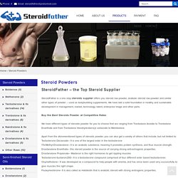 SteroidFather – the Top Steroid Supplier