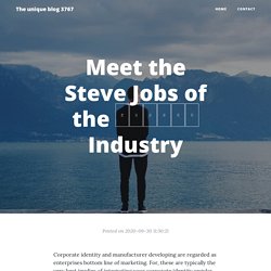 Meet the Steve Jobs of the 기업신용평가 Industry