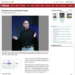 How Steve Jobs 'out-Japanned' Japan