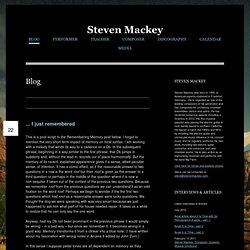 Steven Mackey