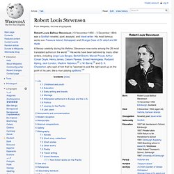 Robert Louis Stevenson