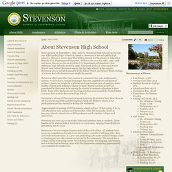Adlai E. Stevenson High School, AESHS, District 125